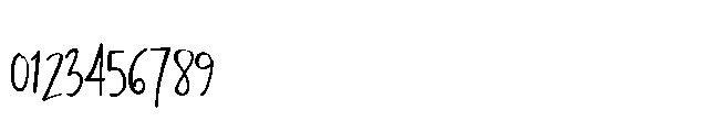 ZP Mauve Condensed Font OTHER CHARS