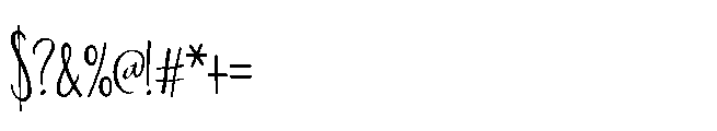 ZP Mauve Condensed Font OTHER CHARS