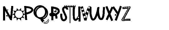 ZP Mister Garden Regular Font UPPERCASE