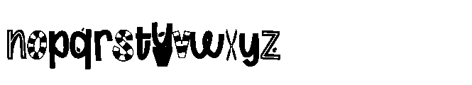 ZP Mister Garden Regular Font LOWERCASE