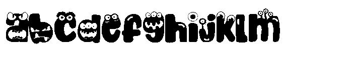 ZP Monster Mouth Expanded FONT