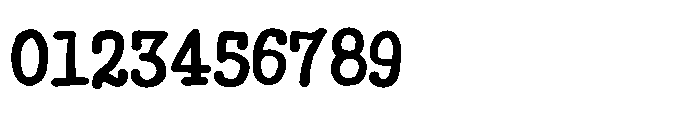 ZP Monster Mouth Type Bold Font OTHER CHARS