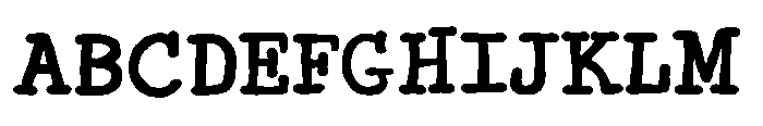 ZP Monster Mouth Type Bold Font UPPERCASE