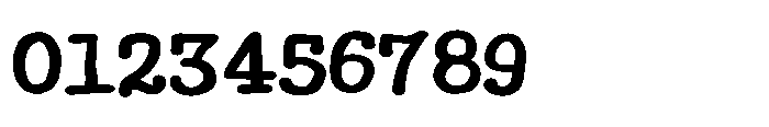 ZP Monster Mouth Type Expanded Bold Font OTHER CHARS