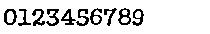 ZP Monster Mouth Type Expanded Font OTHER CHARS