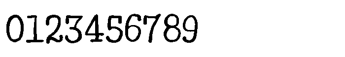 ZP Monster Mouth Type Light Font OTHER CHARS
