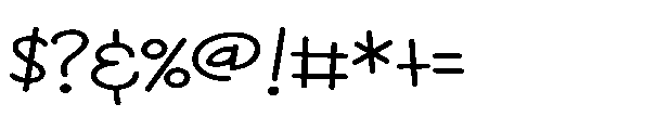 ZP Moonflower Expanded Bold Font OTHER CHARS