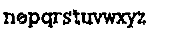 ZP Moth Morbidity Condensed Font LOWERCASE