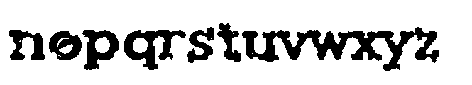 ZP Moth Morbidity Expanded Font LOWERCASE
