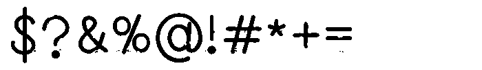 ZP Moth Morbidity Print Bold Font OTHER CHARS