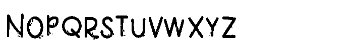 ZP Moth Morbidity Print Condensed Bold Font LOWERCASE