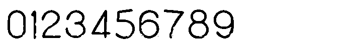 ZP Moth Morbidity Print Condensed Font OTHER CHARS