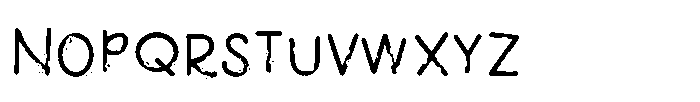 ZP Moth Morbidity Print Condensed Font LOWERCASE