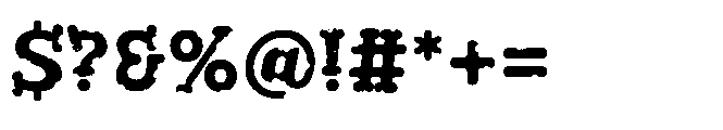 ZP Moth Morbidity Regular Font OTHER CHARS