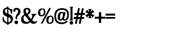 ZP Mullah Bold Font OTHER CHARS