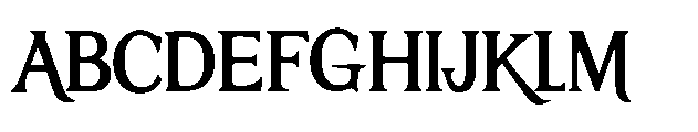 ZP Mullah Bold Font UPPERCASE