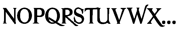 ZP Mullah Bold Font UPPERCASE