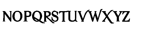 ZP Mullah Bold Font LOWERCASE