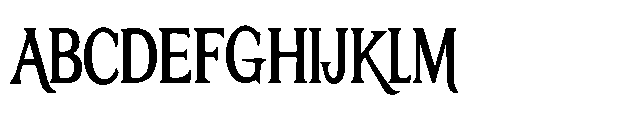 ZP Mullah Condensed Bold Font UPPERCASE