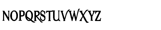 ZP Mullah Condensed Bold Font LOWERCASE
