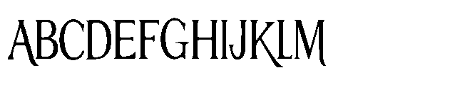 ZP Mullah Condensed Font UPPERCASE