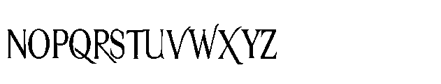 ZP Mullah Condensed Font LOWERCASE