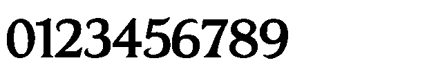 ZP Mullah Expanded Bold Font OTHER CHARS