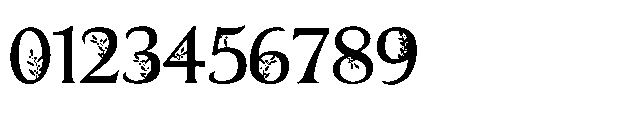 ZP Mullah Green Expanded Font OTHER CHARS