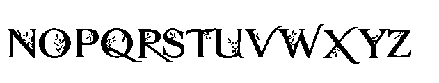 ZP Mullah Green Expanded Font LOWERCASE