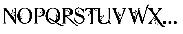 ZP Mullah Green Font UPPERCASE