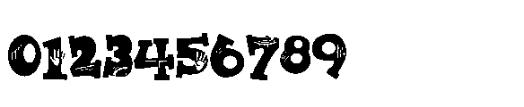 ZP Nerve Fright Regular Font OTHER CHARS