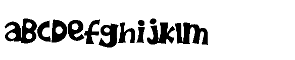 ZP Nerve Fright Too Bold FONT