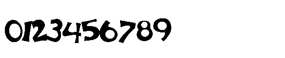 ZP Nerve Fright Too Font OTHER CHARS