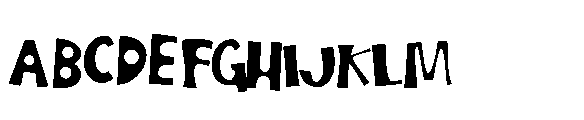ZP Nerve Fright Too Font UPPERCASE