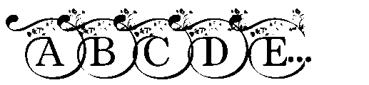 ZP Passionate Monogram Regular Font