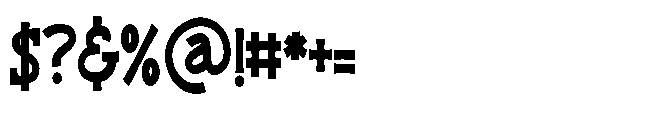 ZP Peaberry Condensed Font OTHER CHARS