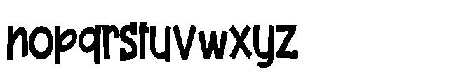 ZP Peaberry Condensed Font LOWERCASE