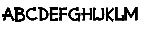 ZP Peaberry Regular Font UPPERCASE