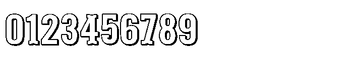 ZP Pettichap Trim 3 d Expanded Font OTHER CHARS