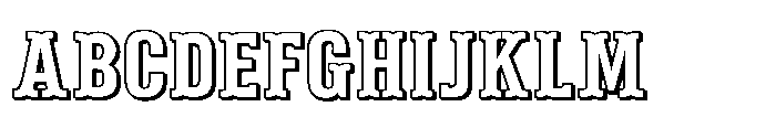ZP Pettichap Trim 3 d Expanded FONT