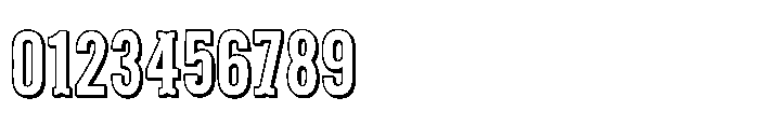 ZP Pettichap Trim 3 d Font OTHER CHARS