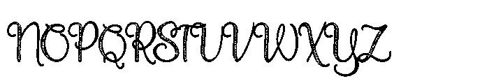 ZP Pettichap Trim Charms Condensed Font UPPERCASE