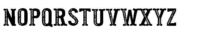 ZP Pettichap Trim Expanded Font UPPERCASE