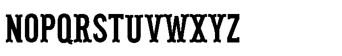 ZP Pettichap Trim Less Font UPPERCASE