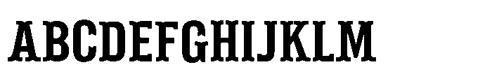 ZP Pettichap Trim less Expanded Font UPPERCASE