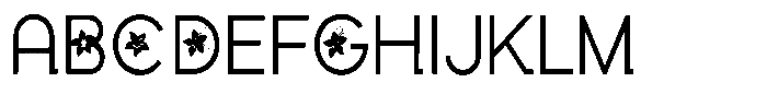 ZP Poinsettia Kiss Condensed Font UPPERCASE