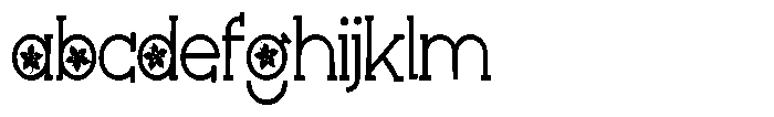 ZP Poinsettia Kiss More Condensed FONT