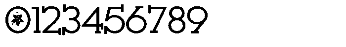 ZP Poinsettia Kiss More Expanded Font OTHER CHARS