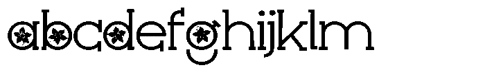 ZP Poinsettia Kiss More Expanded FONT