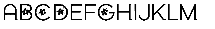 ZP Poinsettia Kiss Regular Font UPPERCASE